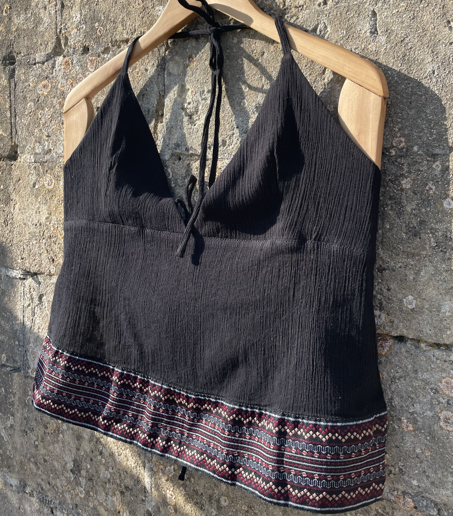 Backless Halter Cami