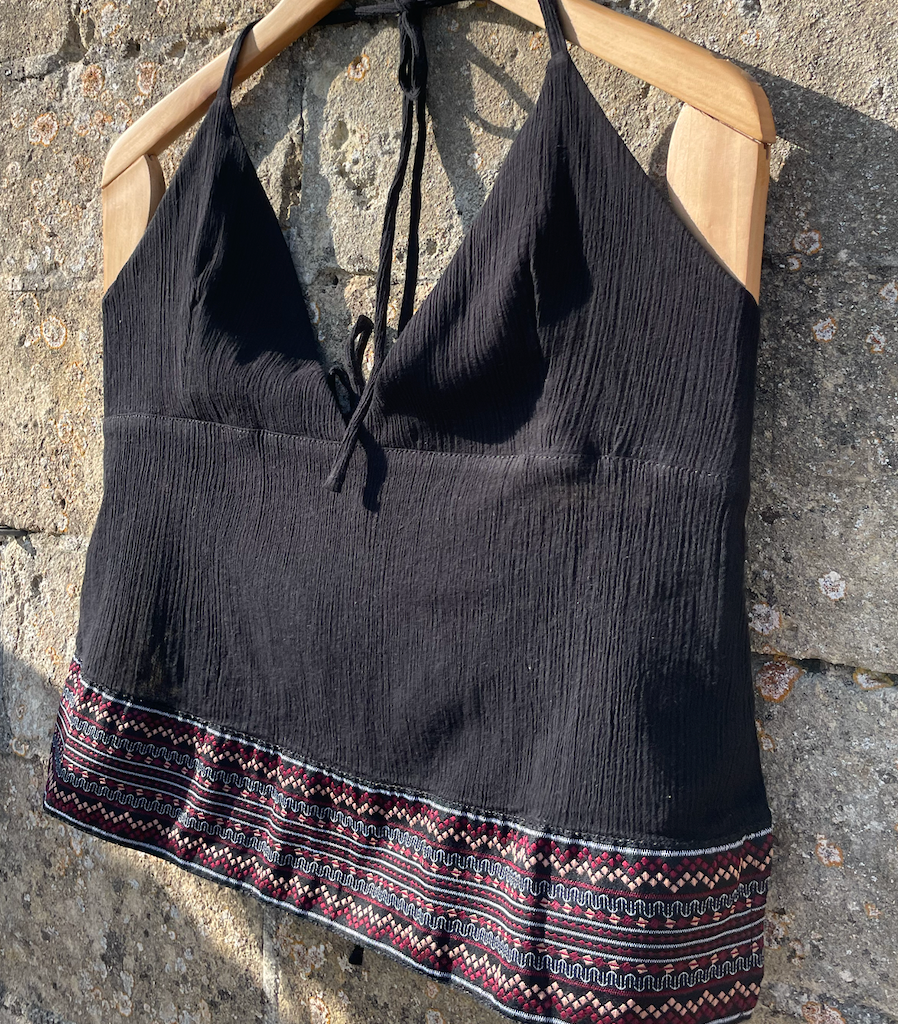 Backless Halter Cami