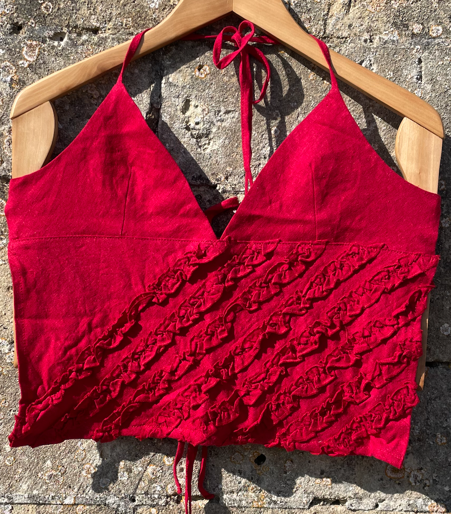 Backless Halter Cami