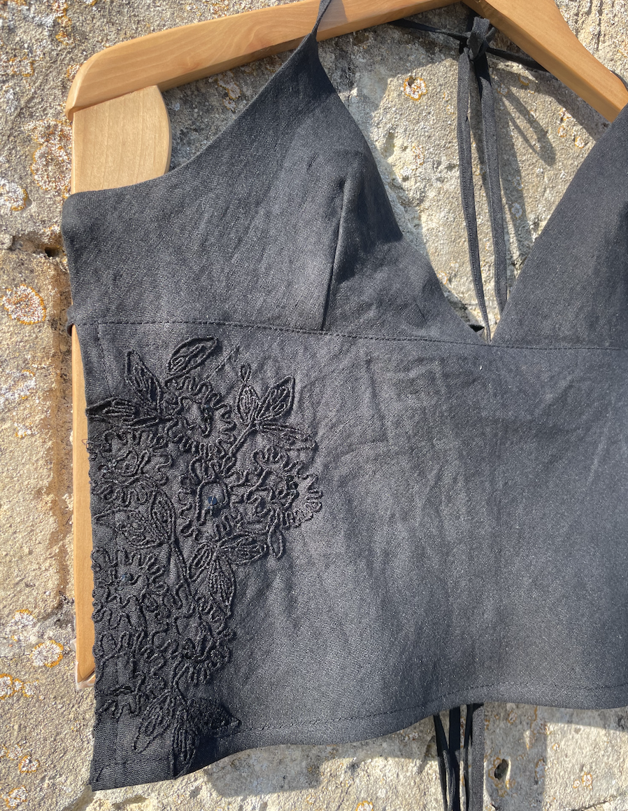 Backless Halter Cami
