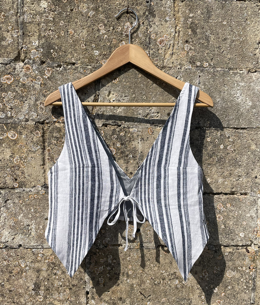 Tie Front Waistcoat