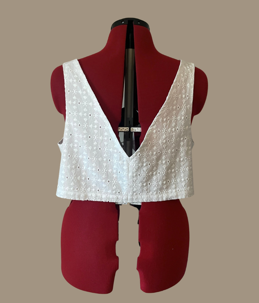Tie Front Waistcoat