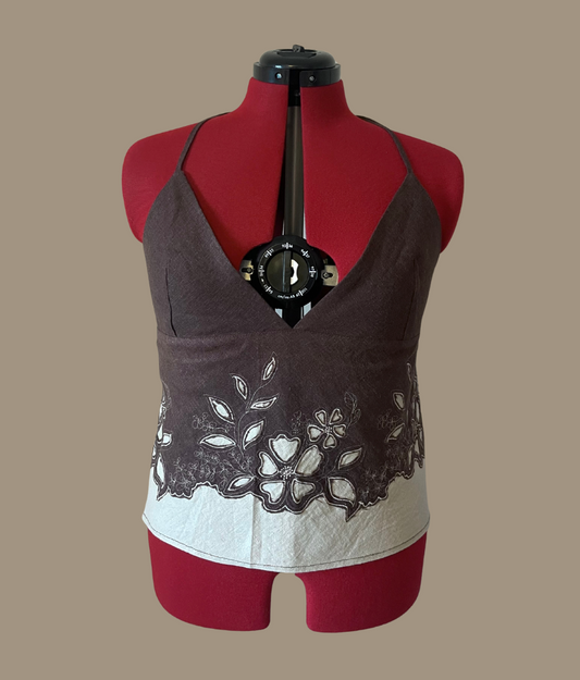 Backless Halter Cami