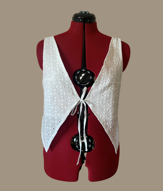 Tie Front Waistcoat