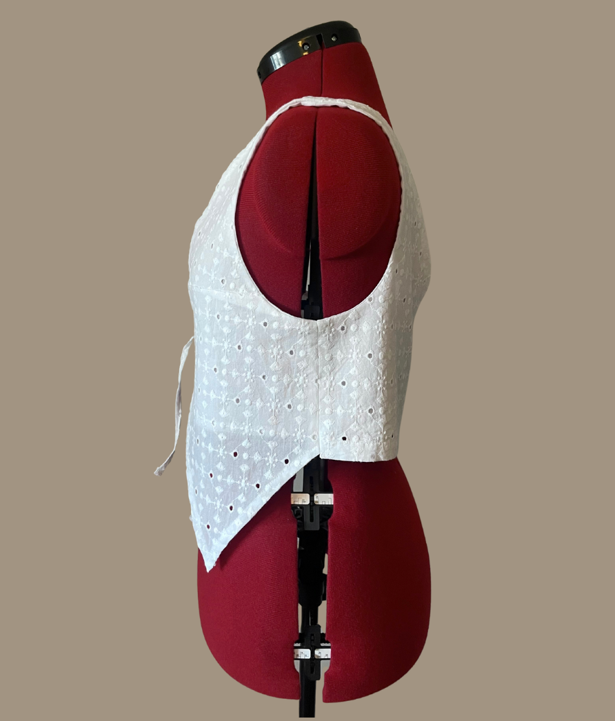 Tie Front Waistcoat