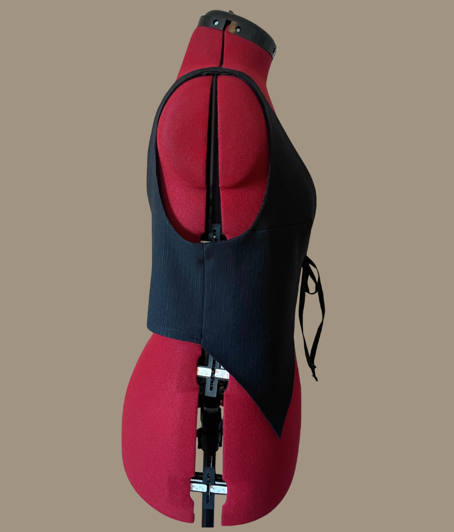 Tie Front Waistcoat