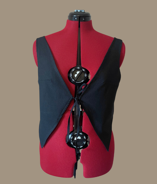 Tie Front Waistcoat