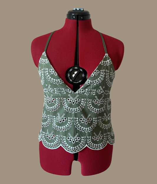 Backless Halter Cami