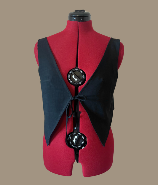 Tie Front Waistcoat