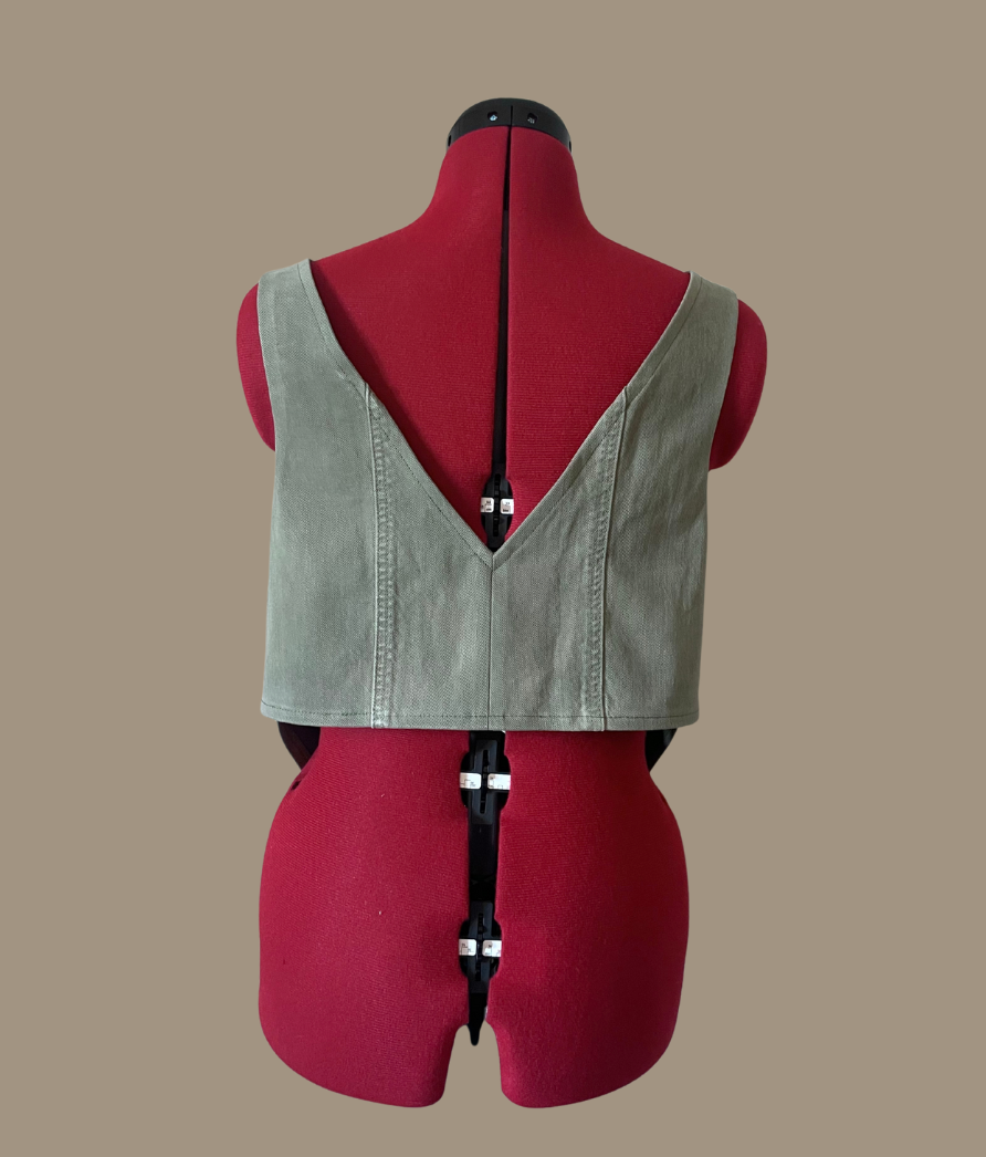 Tie Front Waistcoat