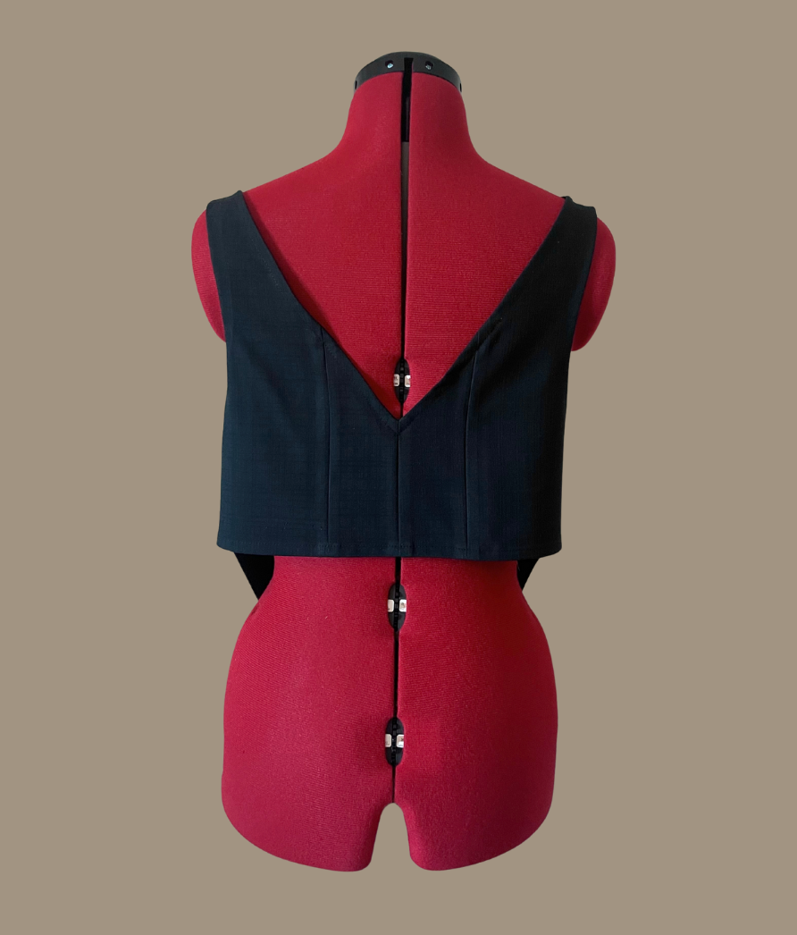 Tie Front Waistcoat