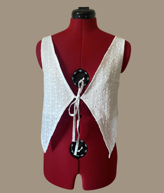 Tie Front Waistcoat