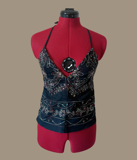 Backless Halter Cami