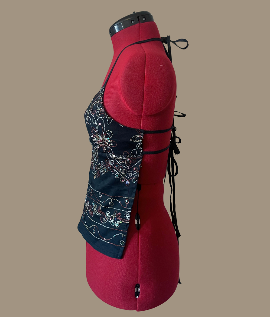Backless Halter Cami