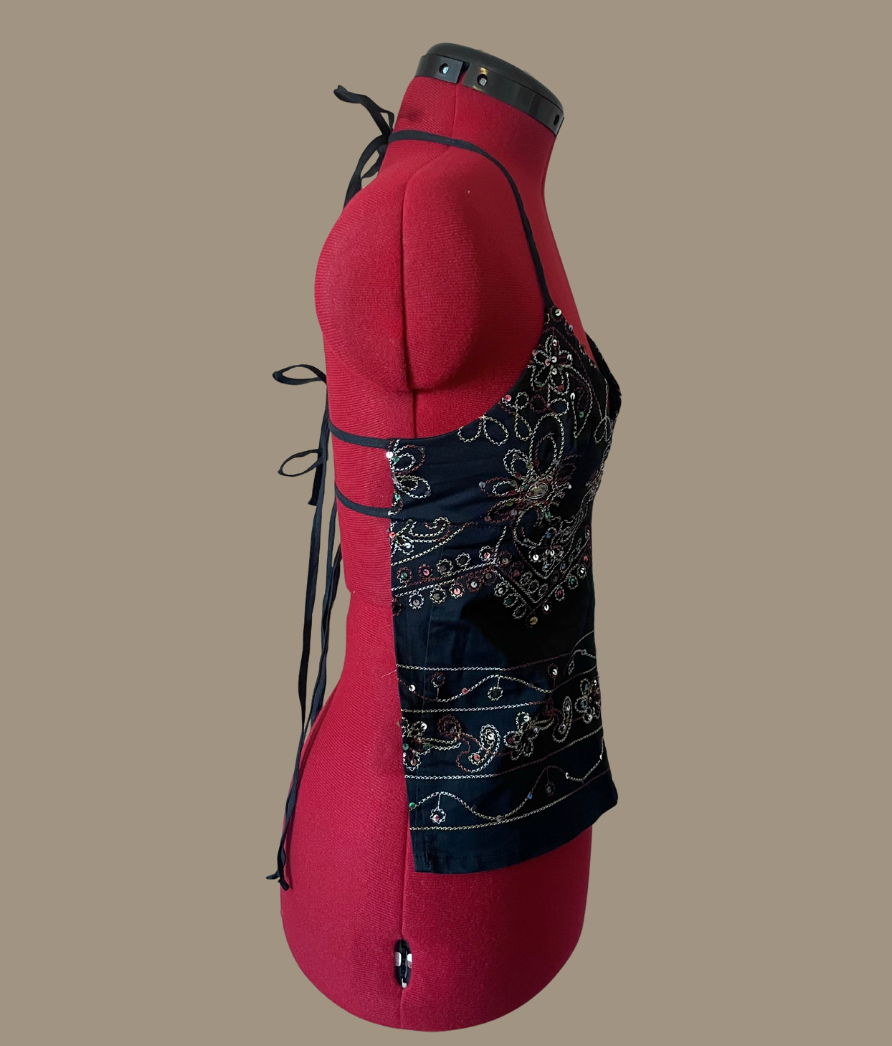 Backless Halter Cami