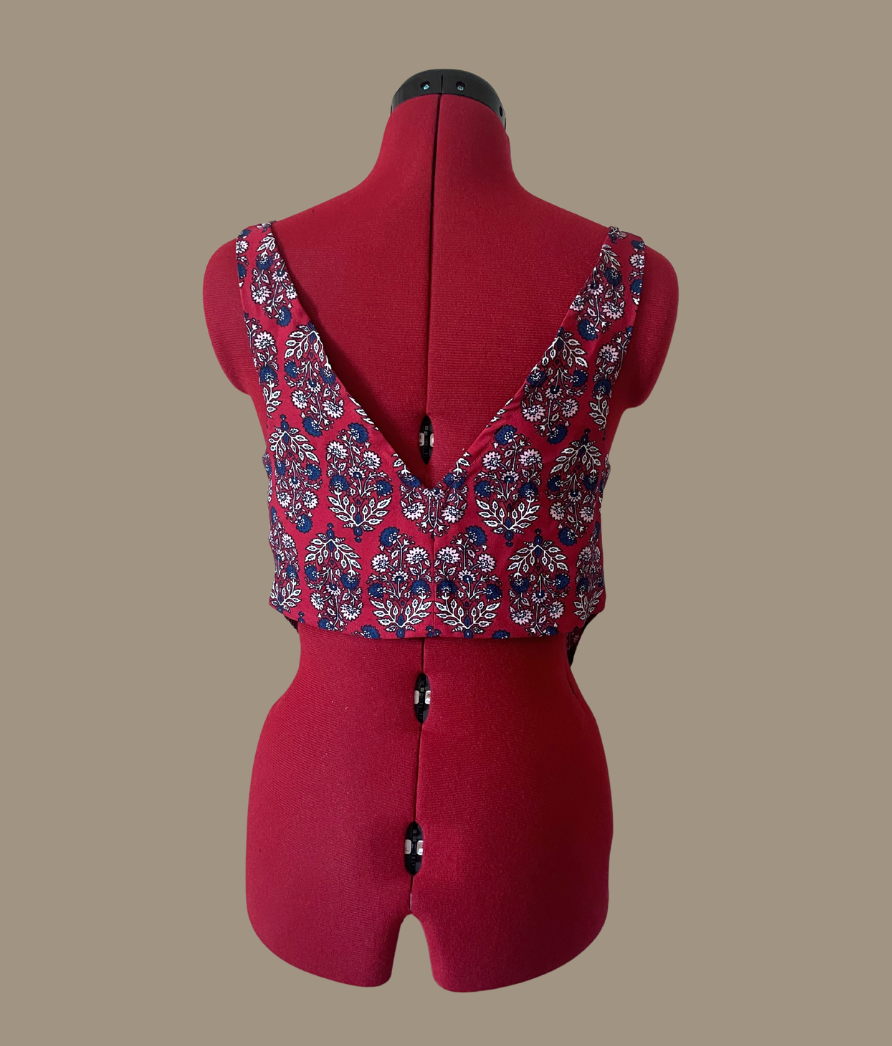 Tie Front Waistcoat