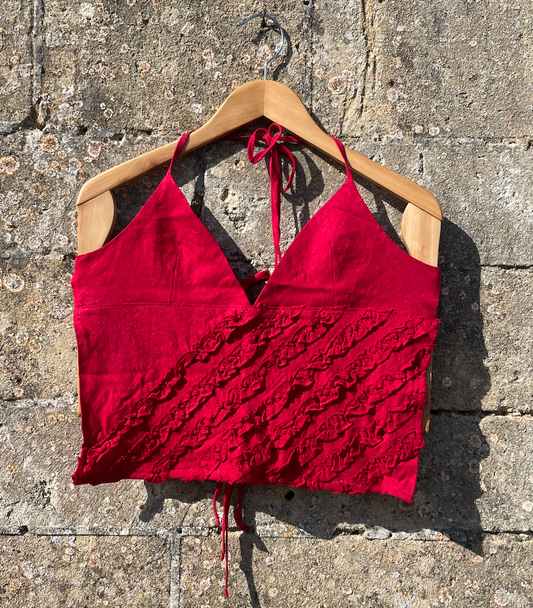 Backless Halter Cami