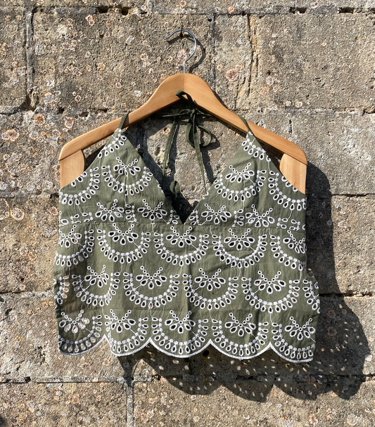 Backless Halter Cami