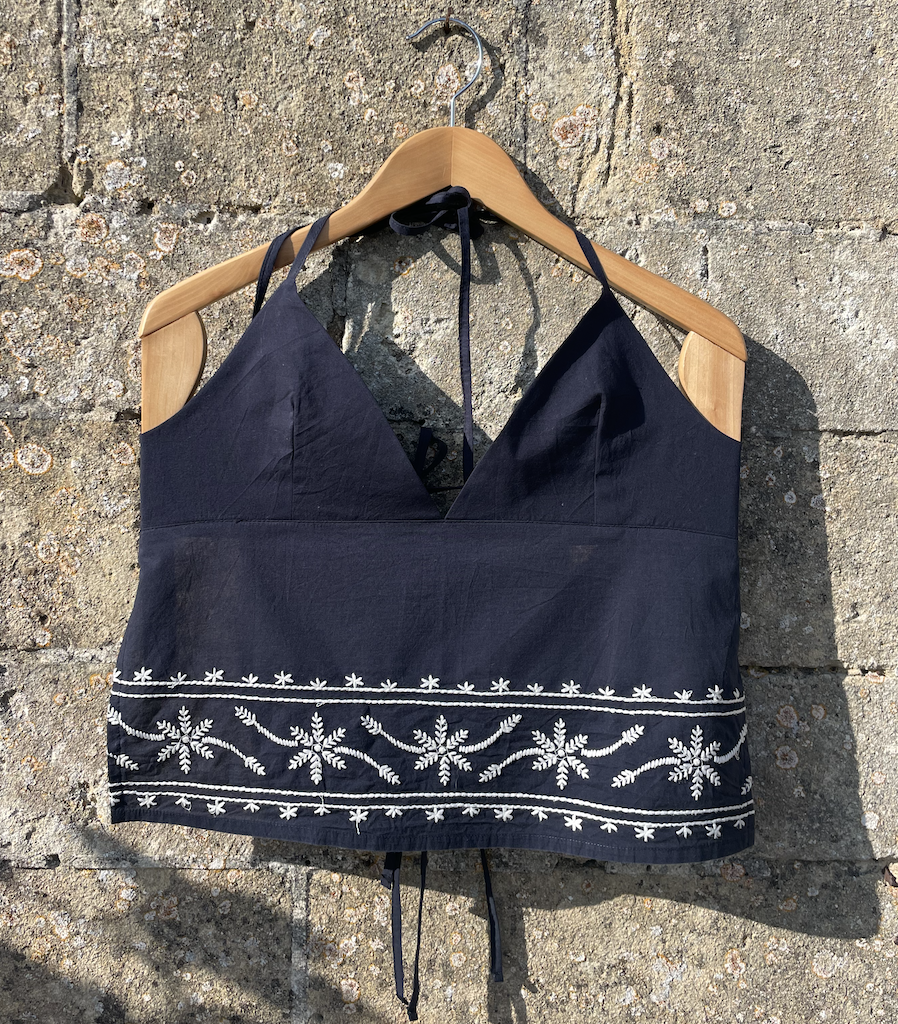 Backless Halter Cami