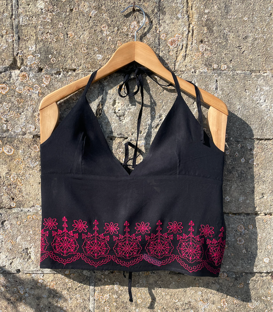 Backless Halter Cami