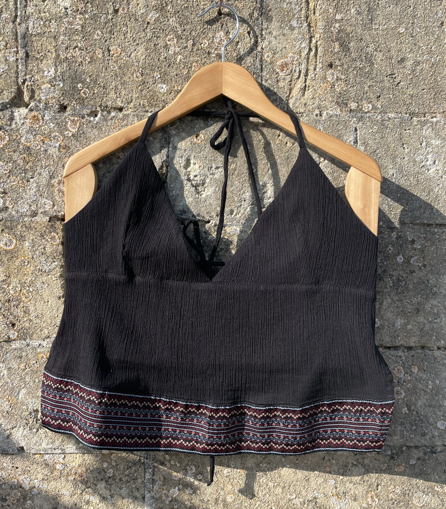 Backless Halter Cami