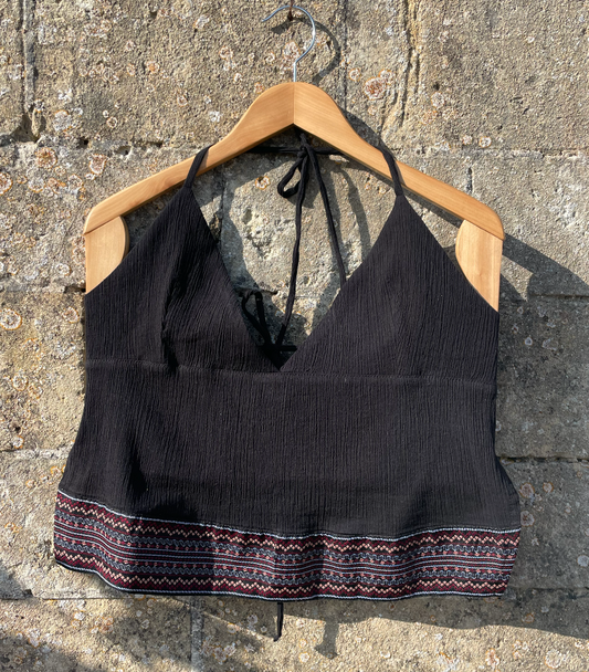 Backless Halter Cami