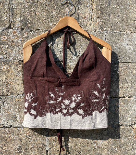Backless Halter Cami