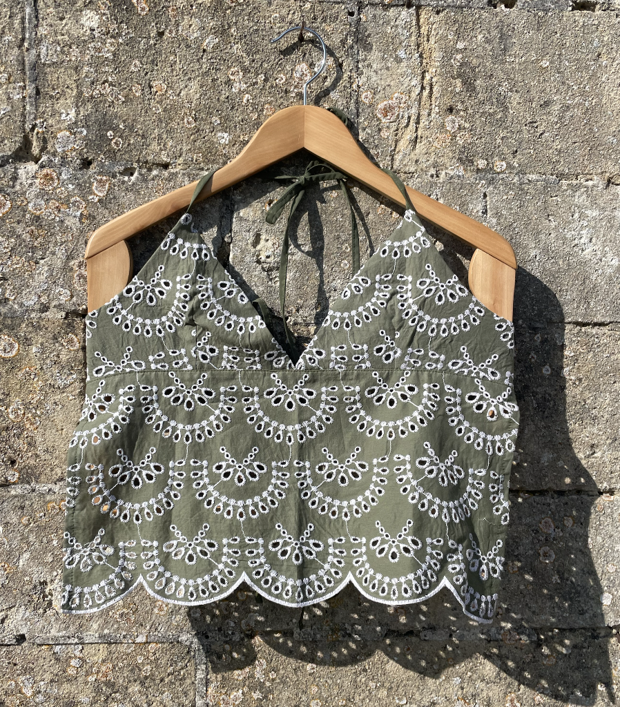 Backless Halter Cami