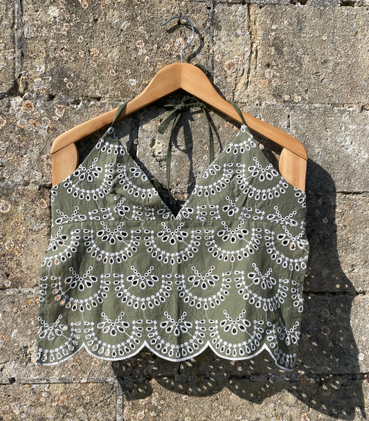 Backless Halter Cami