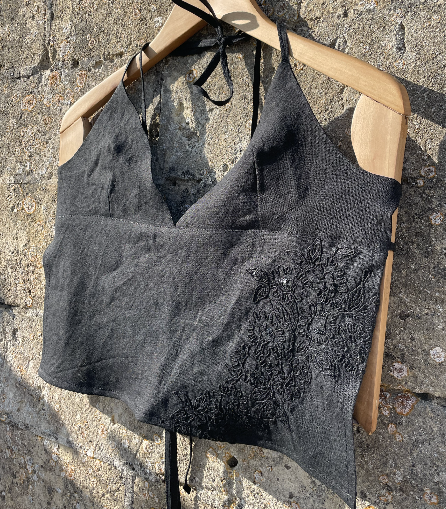 Backless Halter Cami