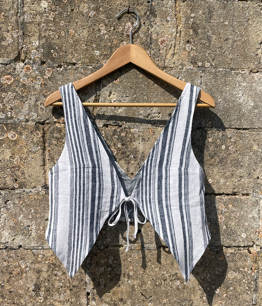 Tie Front Waistcoat