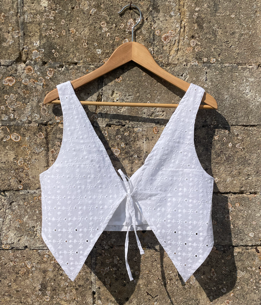 Tie Front Waistcoat