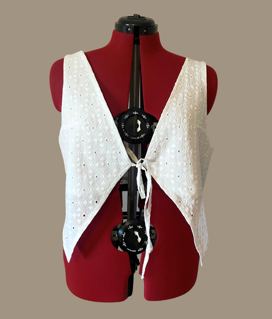 Tie Front Waistcoat