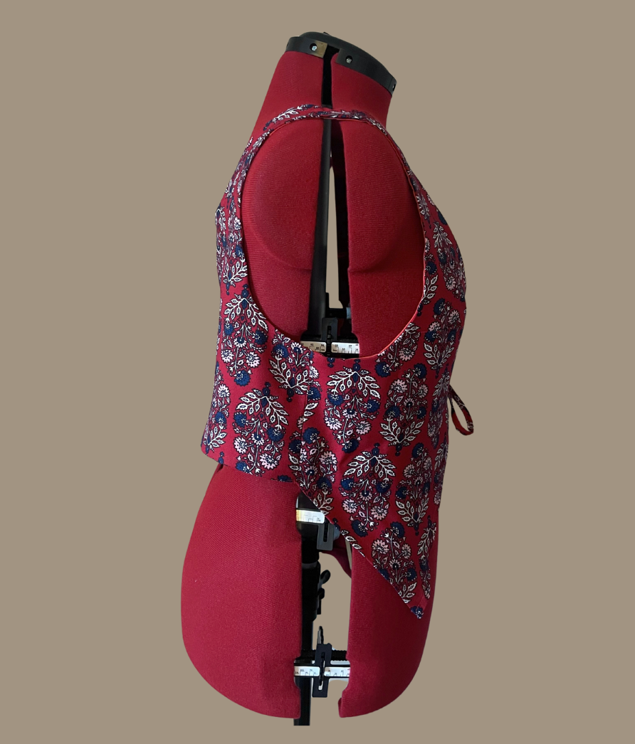Tie Front Waistcoat