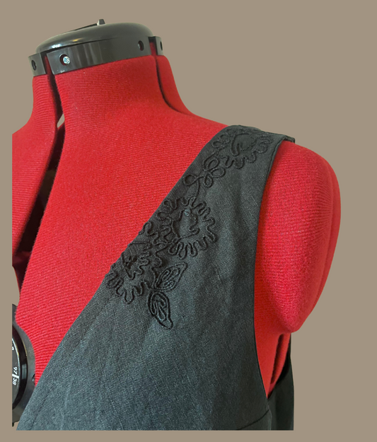 Tie Front Waistcoat