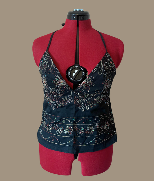 Backless Halter Cami