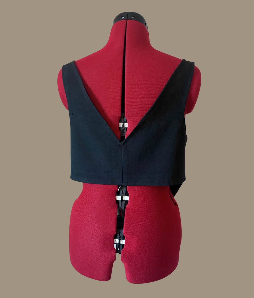 Tie Front Waistcoat