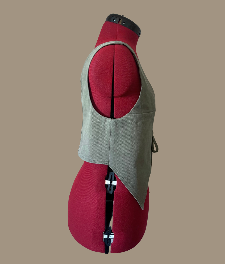 Tie Front Waistcoat