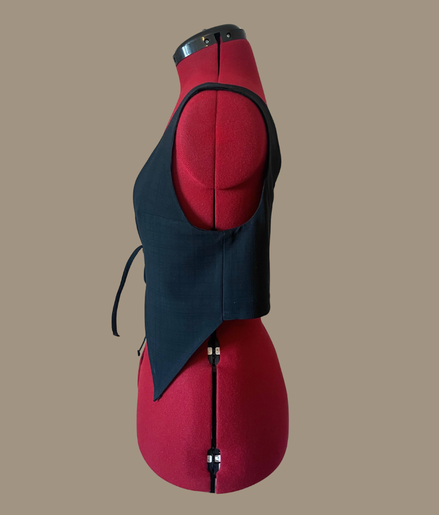 Tie Front Waistcoat